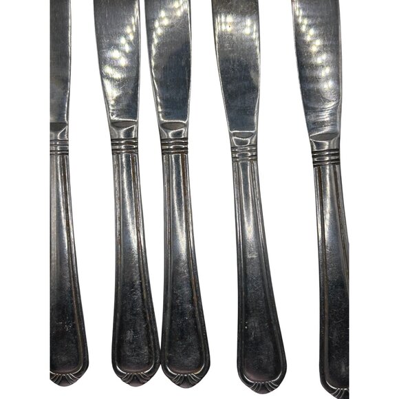 Set Of 8 Towle Vienna Stainless Steel New French Solid Knives - Picture 3 of 4